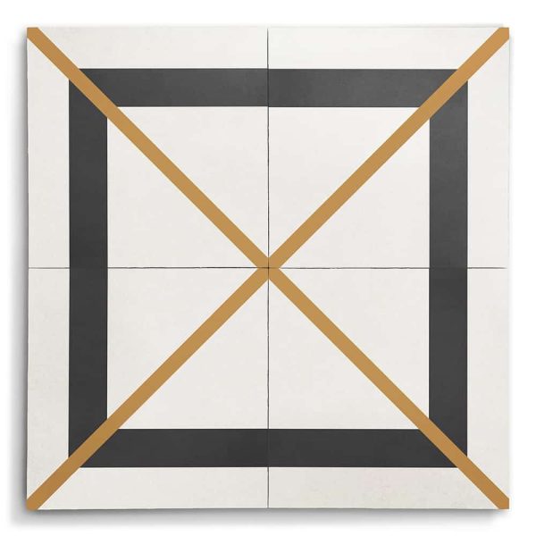 HometeBeau232422 Cement | white + black